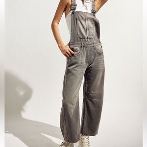 We The Free Barrel Denim Overalls